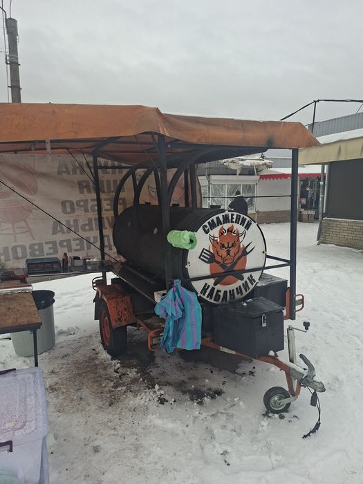 Продам гриль бочку (смокер)