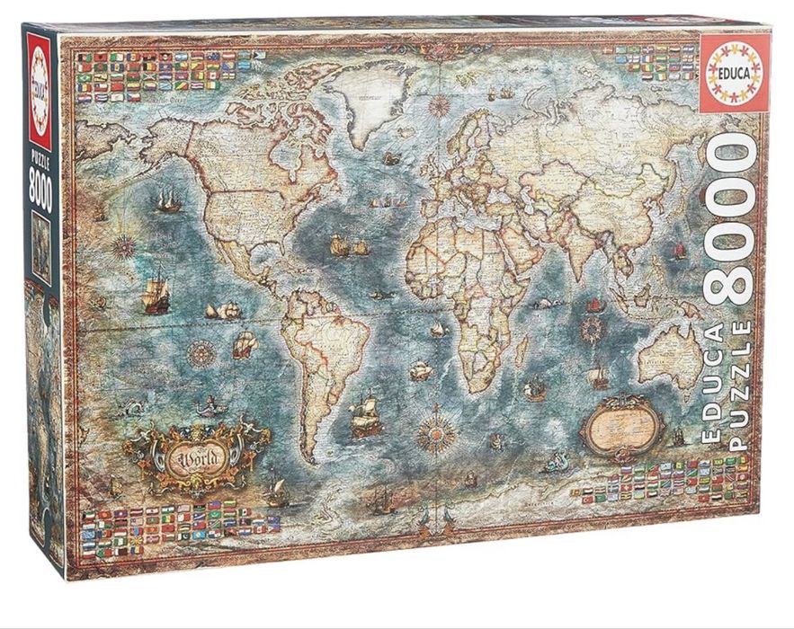 Puzzle 8000 peças montado