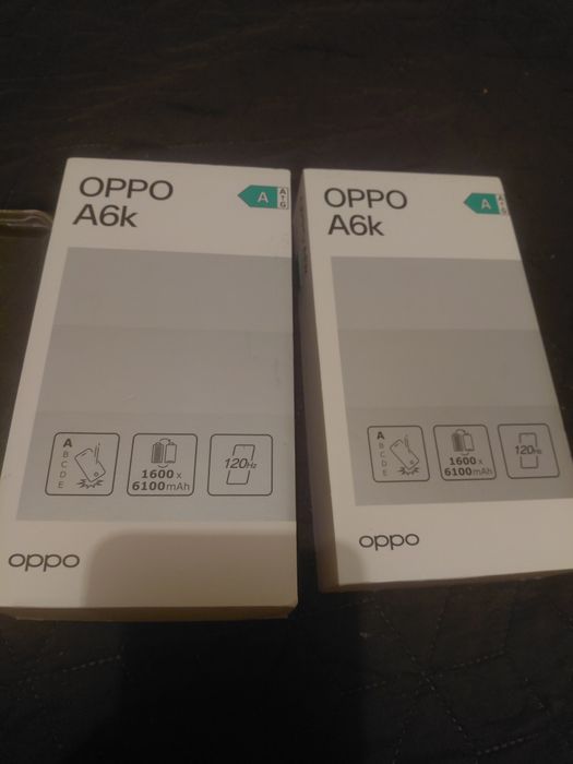 Oppo A6k novo por utilizar  com 256 com 4 de RAM com possibilidade  de expandir para mais 4 no total fica com 8 de RAM