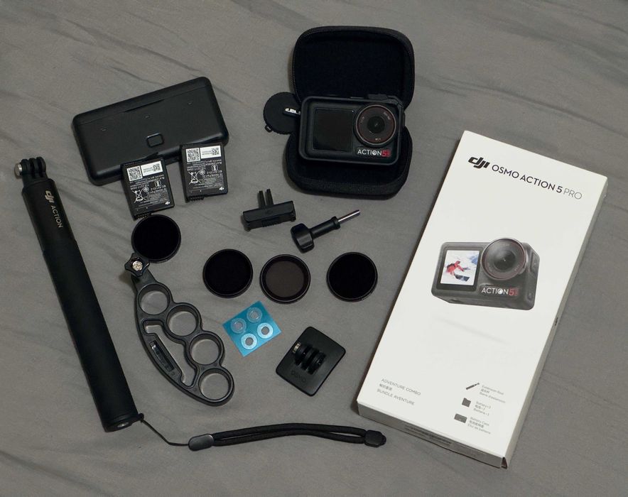 DJI Osmo Action 5 Pro Pack Aventura + Extras