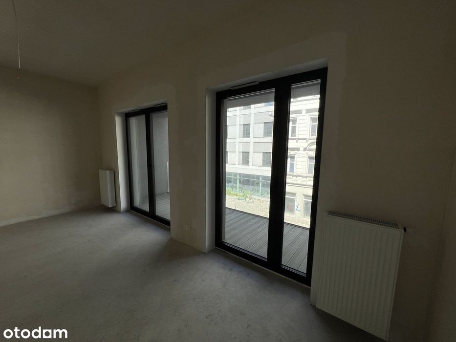 2- pokojowe mieszkanie 47m2 + balkon bezpośrednio