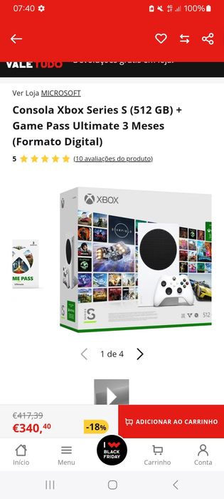 Vendo xbox series x com apenas 1 mes de usso64170828424193121