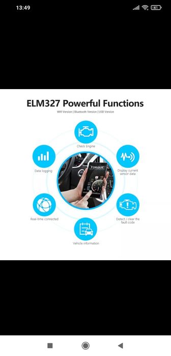 OBD Bluetooth diagnóstico