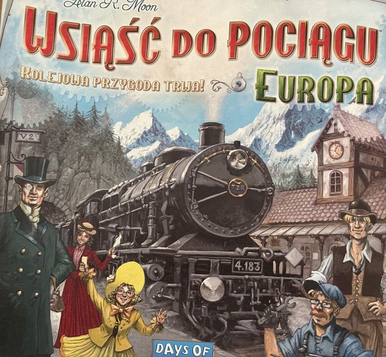 Wsiąść do pociagu Europa + 1912 + karty w koszulkach