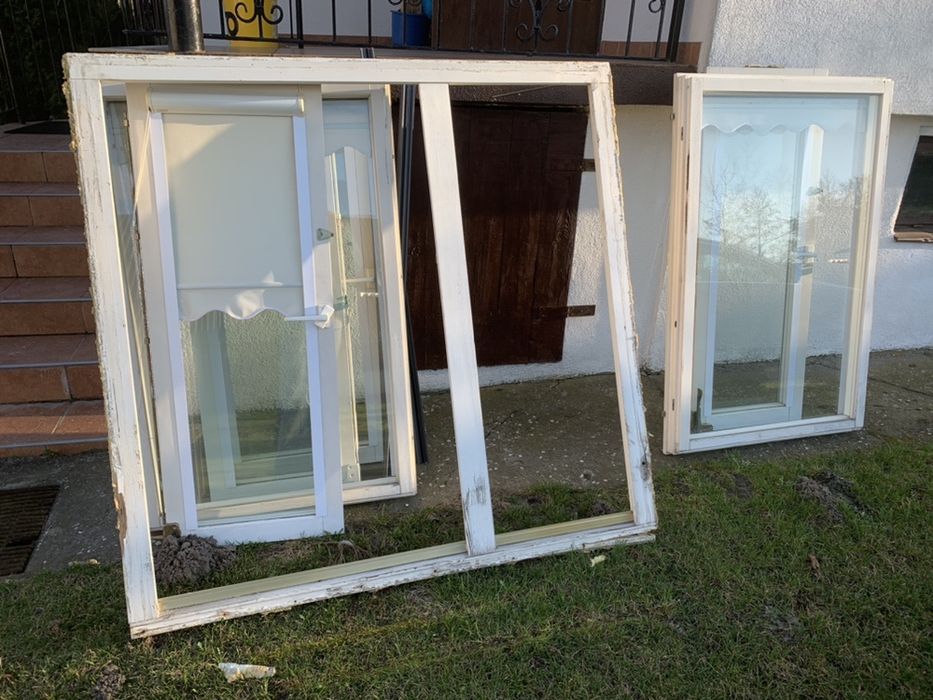 Okna drewniane dwuszybowe
