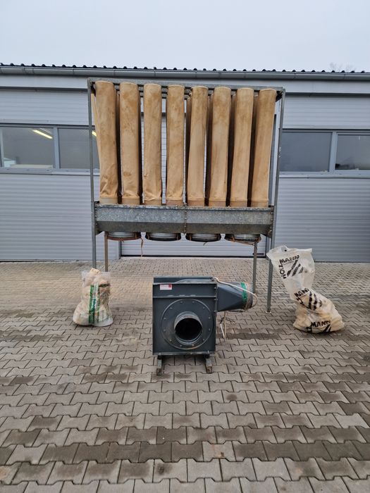 Odkurzacz odciąg do trocin Spanex 5.5kw filtr wyciąg wentylator