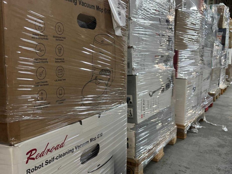 Palety Mix Odkurzacze Pionowe Roboty Sprzątające Klasa AB Amazon