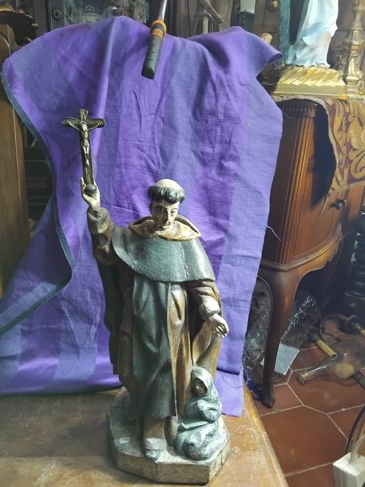 Imagem em madeira  século XVIII