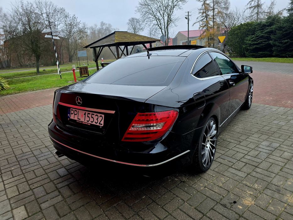 Zamiana Mercedes C Class Coupe AutomatPanoramaNaviSkoryParktronicAlu!