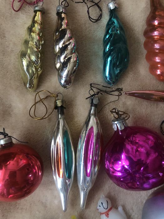 Новорічні іграшки  радянські