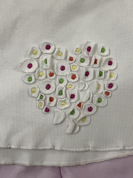 Saia branca Moschino