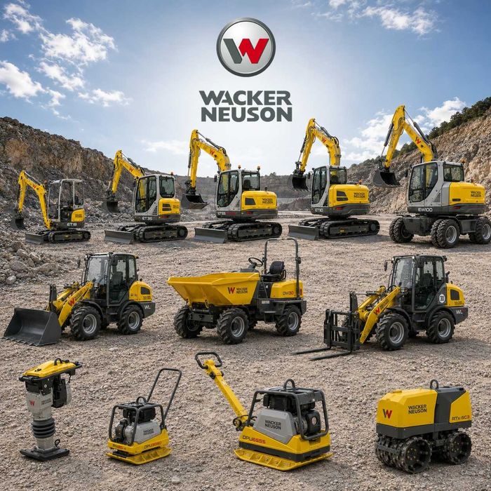 Wynajem maszyn budowlanych WACKER NEUSON