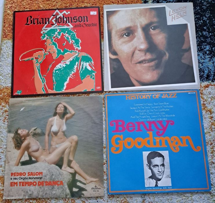 Discos vinil antigos