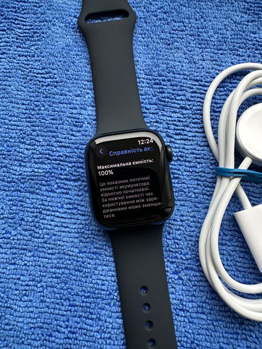 Apple Watch 8 41mm midnight в чудовому стані!