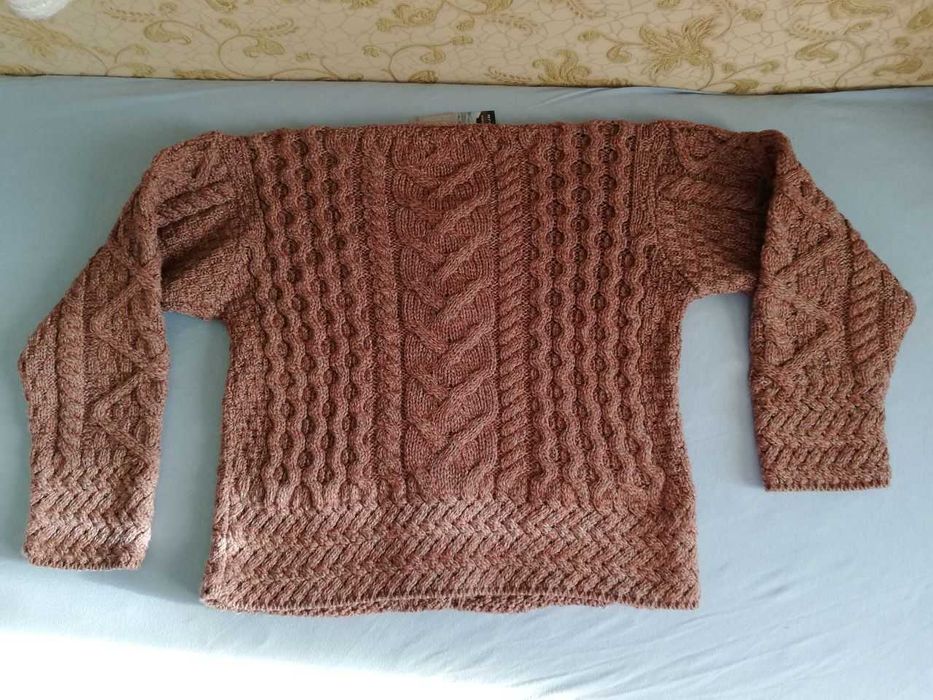 Светр (кардиган) жіночий, 100% вовна мериноса, Aran Woollen Mills