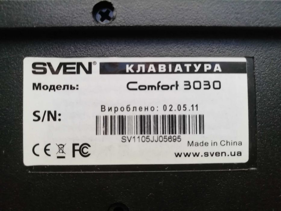 Клавиатура Sven Comfort 3030