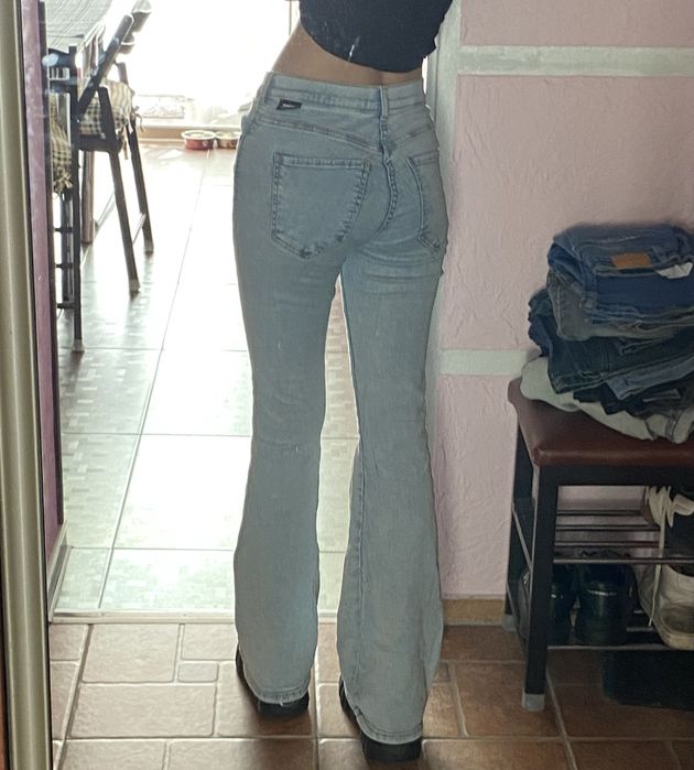 Джинсы flared bootcut xs клеш