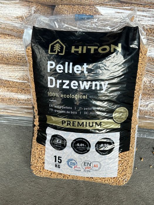 Pellet Hiton Din Plus -En plus A1 - jasny sosnowy