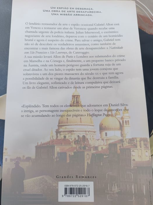Livro Daniel Silva "o assalto"