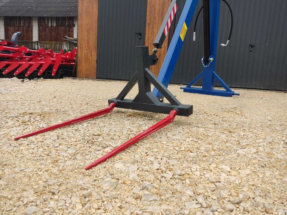 Ładowacz Do bel balotów siana hydrauliczny nowy na tył dowóz