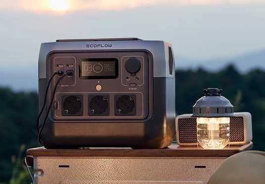 Портативна зарядна станція EcoFlow RIVER 2 Pro 768Вт Екофлоу євророзет