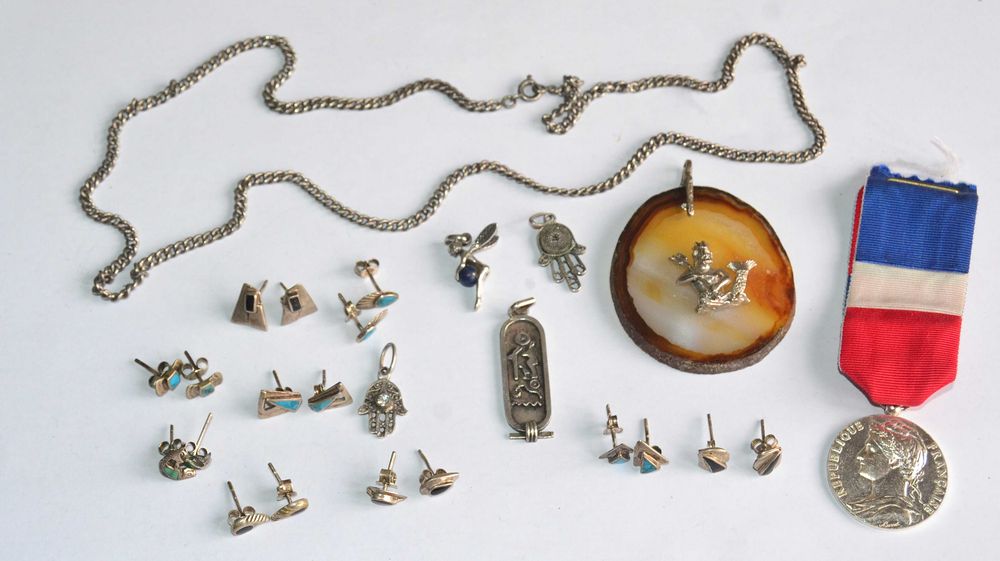 Lote de Joalharia em Prata