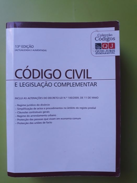 Civil Code and Complementary Legislation64309600206594120