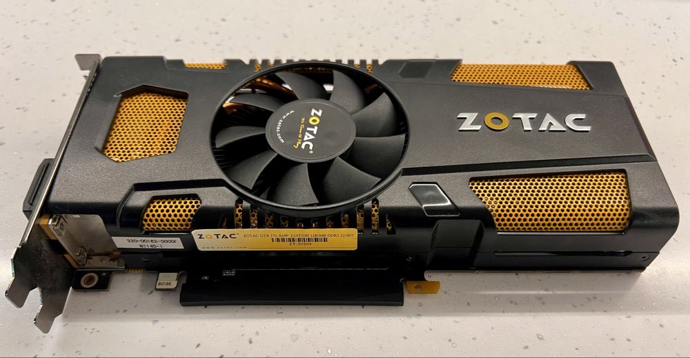 Zotac GTX 570 1280MB 320bit – робоча, не майнилась, не ремонтувалась