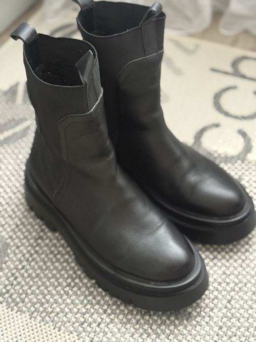 Зимові чоботи челсі зимние ботинки челси