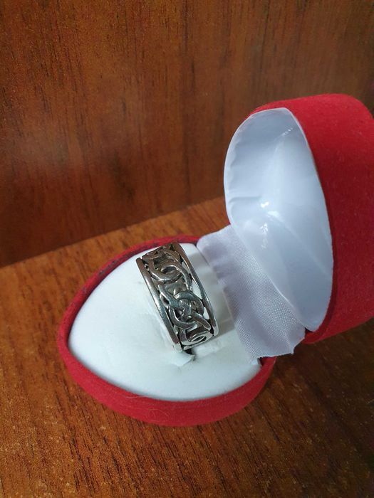 Srebrny sygnet/obrączka