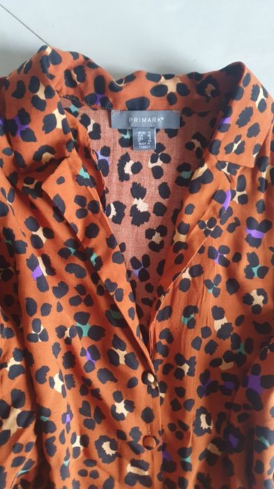 Koszula Primark 40 L bluzka na długi rękaw Panterka