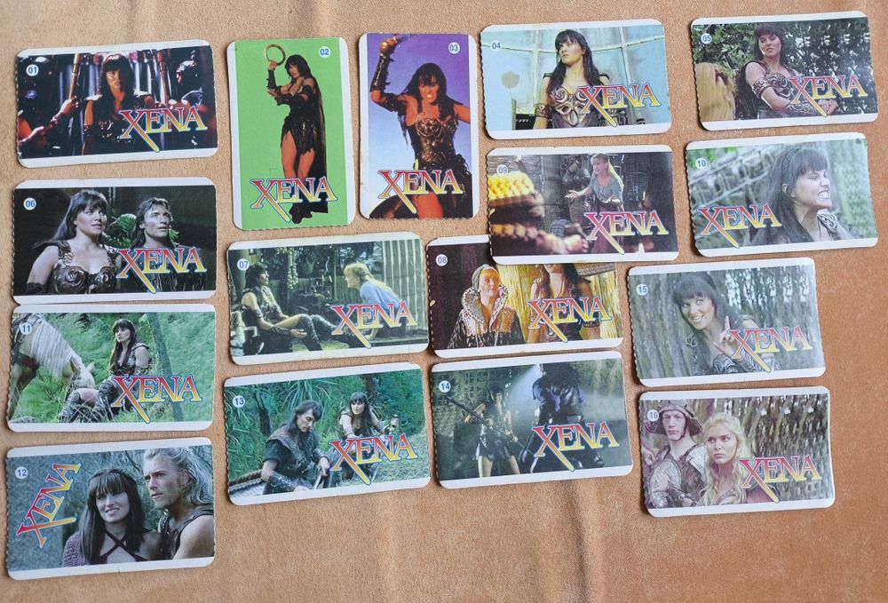 Этикетки Xena принцесса воин