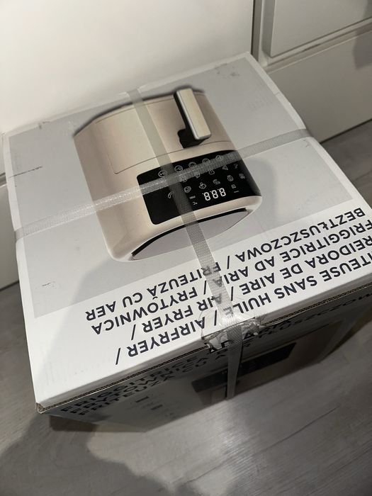 Nowy Air Fryer Różowe złoto Carrefour