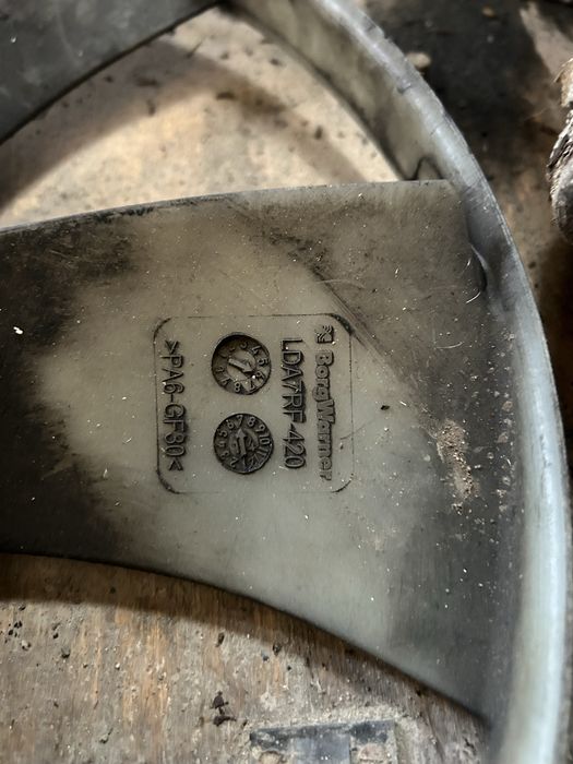 Вискомуфта,вентилятор Мерседес Спринтер 906,907 ом651