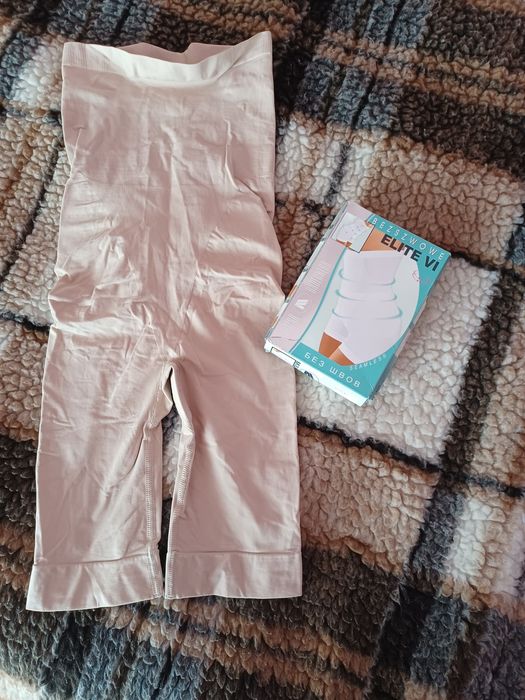 Figi korygujące beżowe MITEX ELITE VI roz L bezszwowe