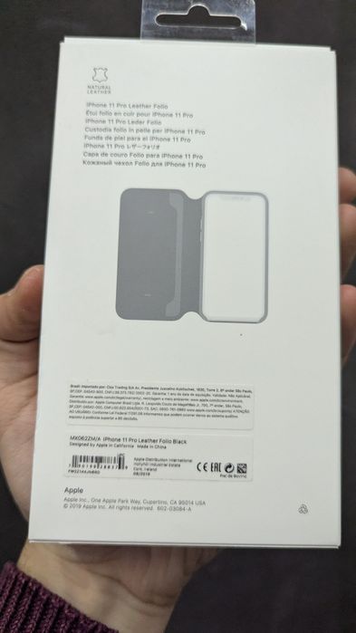 Оригінал Чохол Книжка iPhone 11 Pro Folio Black новий Шкіра