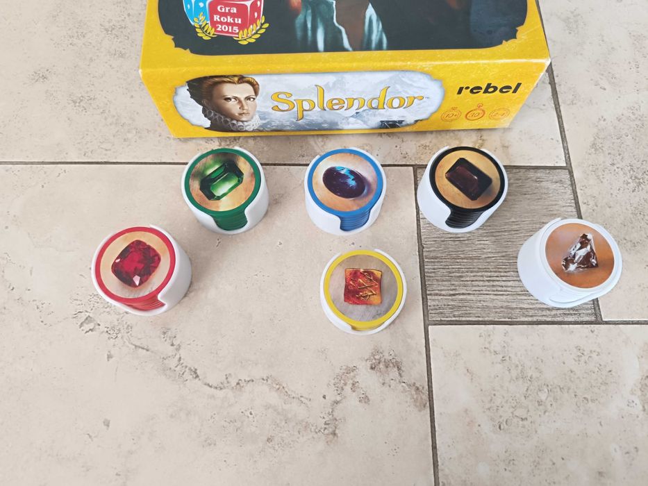 Stojaki na żetony splendor