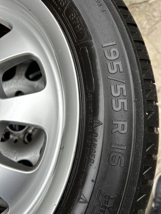 Диски BMW 3, 5x120 r16 з шинами