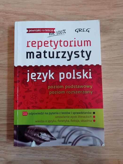 Matura język polski poziom podstawowy rozszerzony repetytorium maturzy