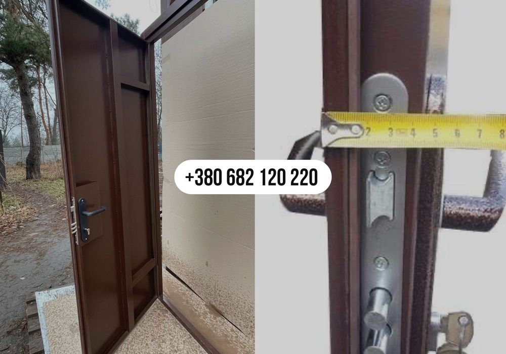 КУПУЙ ДЕШЕВШЕ! титанові вхідні двері в квартиру, металеві двері