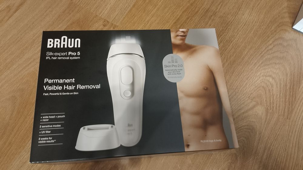 Depilator Braun nowy