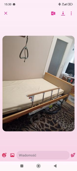 Łóżko rehabilitacyjne