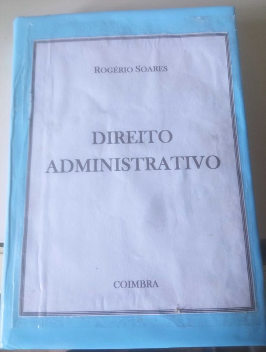 Direito Administrativo - lições policopiadas - Rogério Soares - raro
