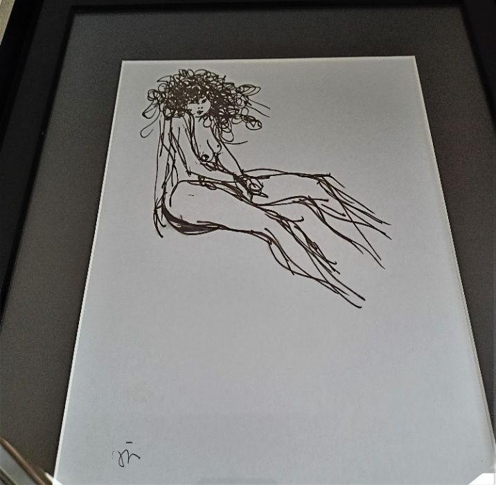Desenho João Cutileiro Nú Feminino 3