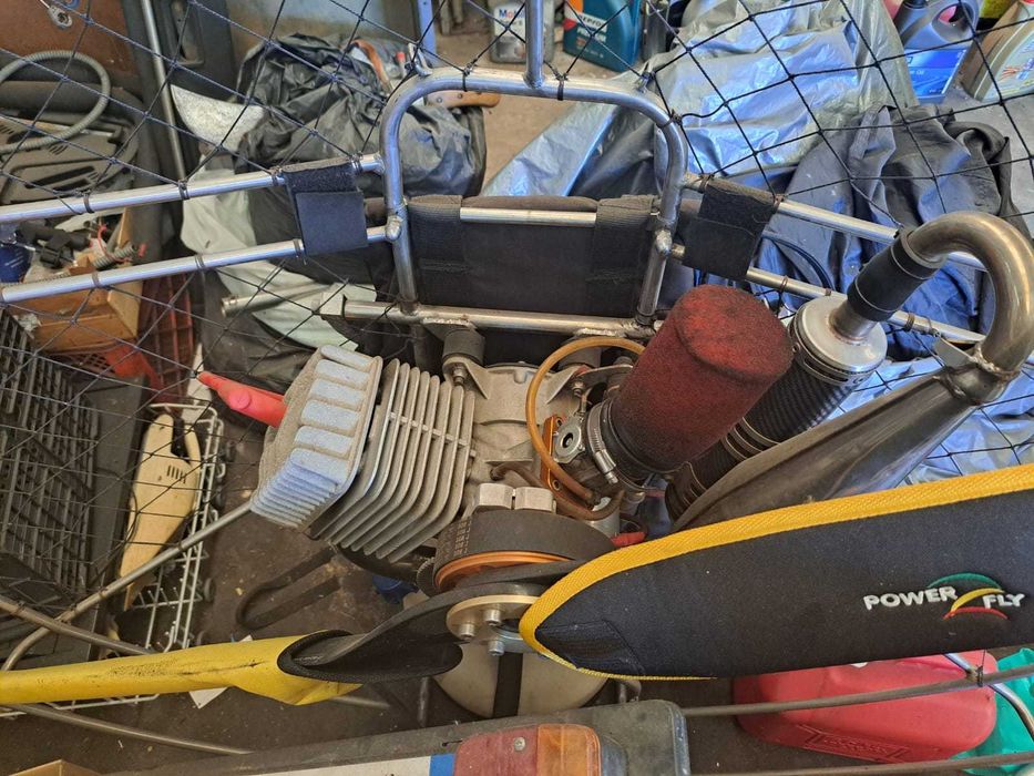 Paramotor e asa usados