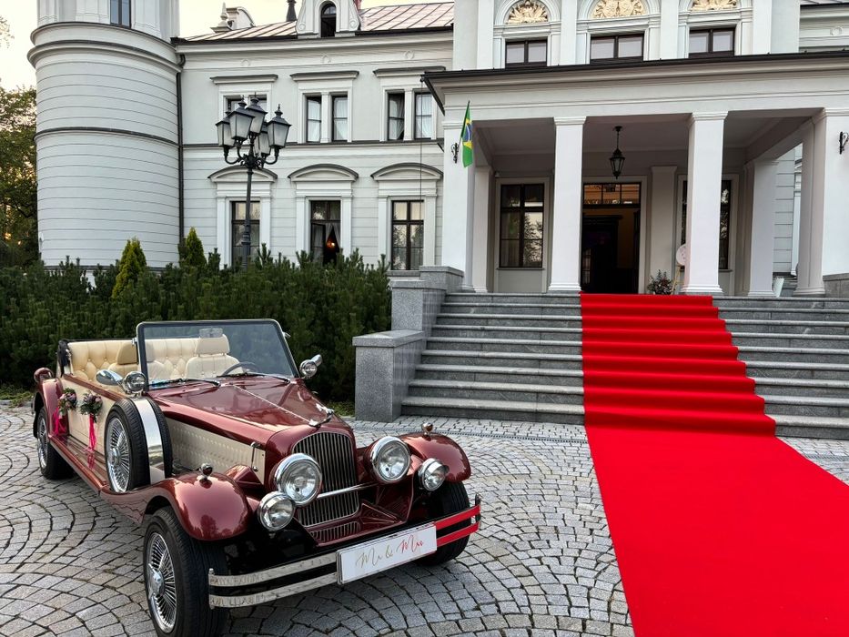 "PROMOCJA" Klasyk retro auto, limuzyna, zabytkowy samochód do ślubu