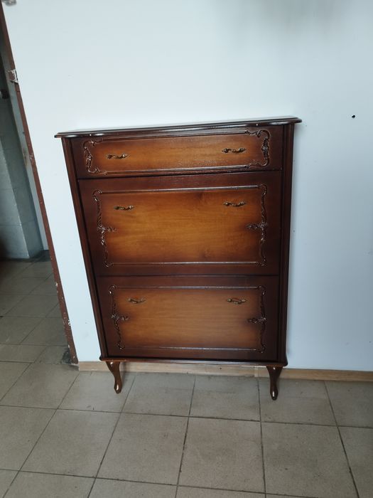 szafka na buty wąska Antyk Vintage