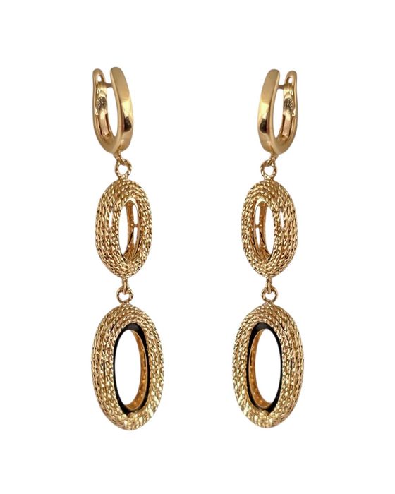 Złote kolczyki na angielskim zapięciu DALL’ACQUA OR259280