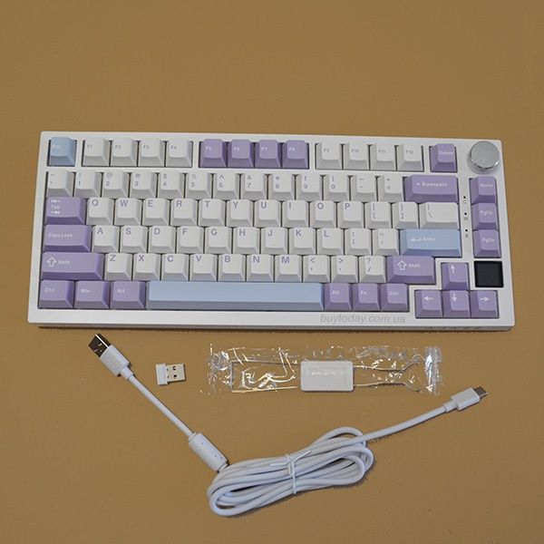 Ajazz AK820 Pro | Механічна клавіатура 75% | Bluetooth 5.1 / 2.4G / Ty