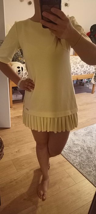 Sukienka letnia z falbanką